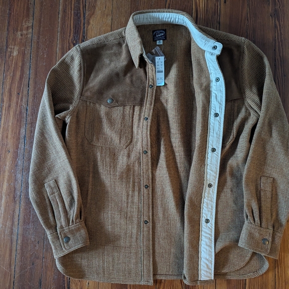 NWT JCrew Western Italian Suede Jacket in wool - Medium - Picture 14 of 16